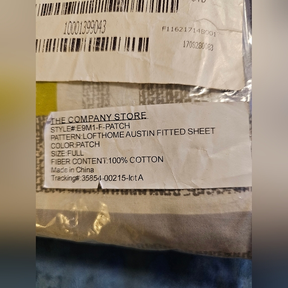 FULL SIZE SHEET SET - Picture 2 of 8